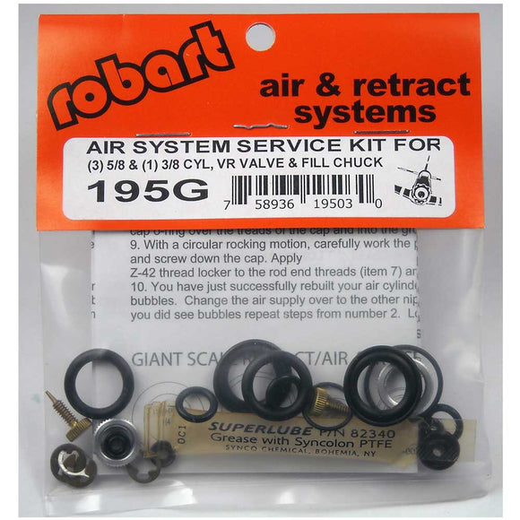 #195G   Giant Scale Retract Air System Service Kit