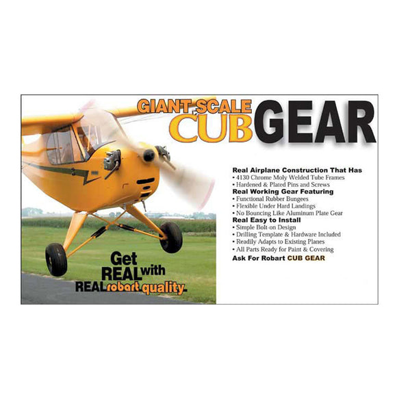 #690   1/4 Scale Piper Cub Landing Gear
